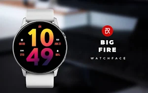 Big Fire Watch Face Screenshot 0