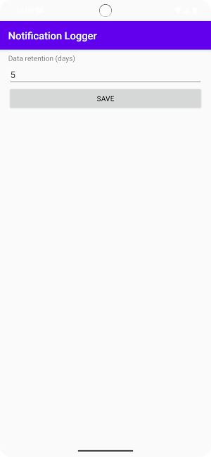 Offline Notification logger Screenshot 1