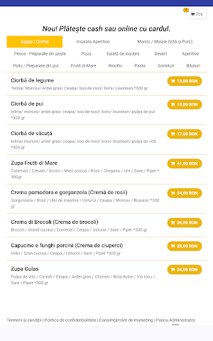 Trattoria Azalli Screenshot 2