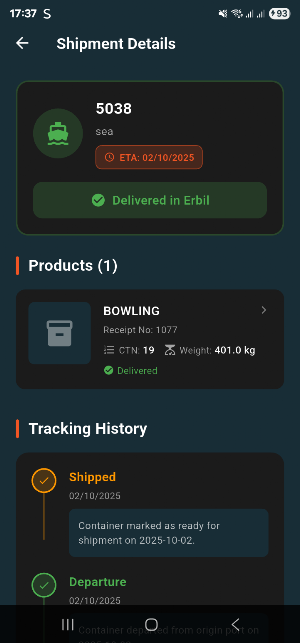 Spear Express Screenshot 2