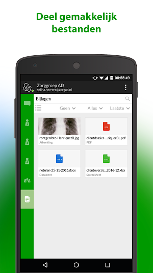 Zorg Messenger Screenshot 3