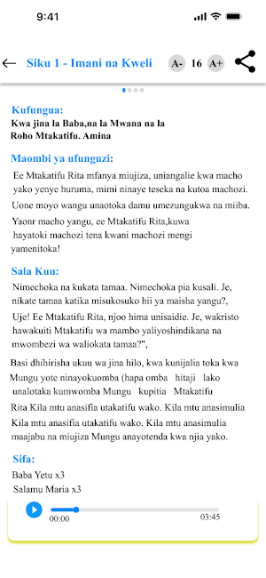 Novena Ya Mt. Rita Wa Kashia Screenshot 1