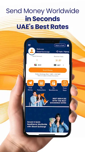 Sharaf Exchange-Money Transfer Screenshot 0