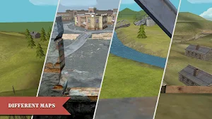Artillery Guns Arena sniper Defend & Destroy Tanks Screenshot 3