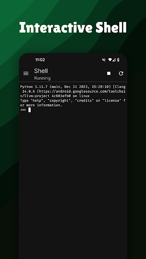 PythonX : Coding from Mobile Screenshot 1