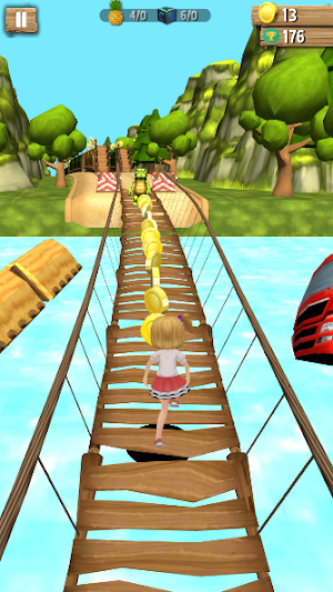 Subway Girl Rush Screenshot 0