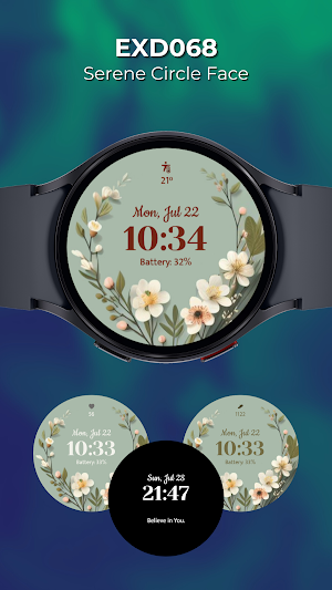 EXD068: Serene Circle Face Screenshot 0