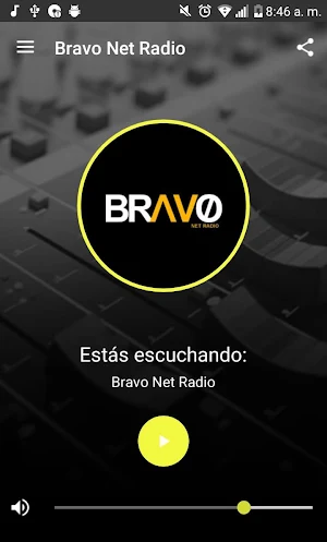 Bravo Net Radio Screenshot 2