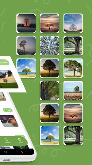 Nature stickers Screenshot 2
