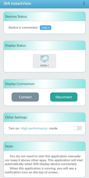 SMI InstantView Screenshot 1