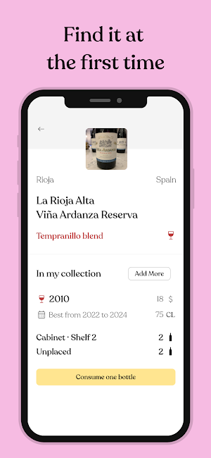 WineNest- Wine Cellar Tracker Screenshot 2
