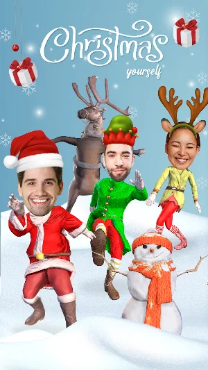 Christmas Yourself – Elf Dance Screenshot 0