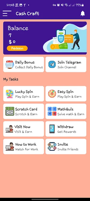 CASH CRAFT Screenshot 1