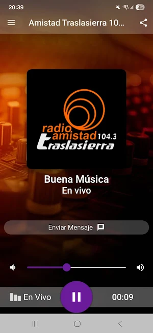 Radio Amistad Traslasierra Screenshot 0