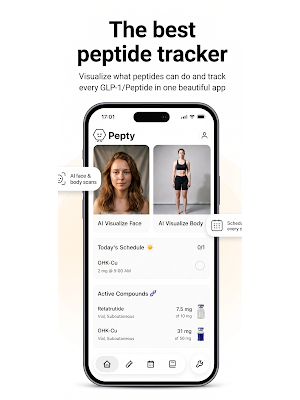 Pepty: GLP-1 & Peptide Tracker Screenshot 3