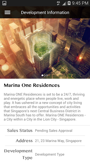 Marina One Residences Screenshot 2