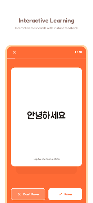 Kori Voca: Learn Korean Screenshot 3