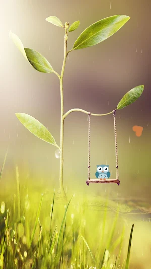 Green Spring Live Wallpaper Screenshot 0