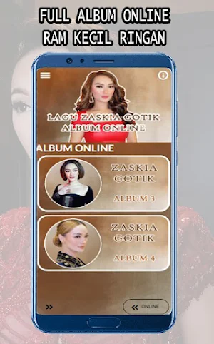 Lagu Zaskia Gotik Full Offline Screenshot 3