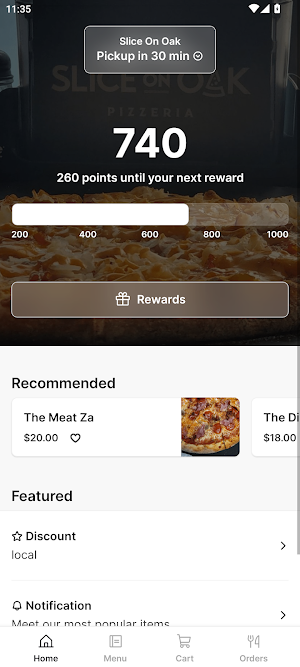 Slice On Oak Screenshot 0