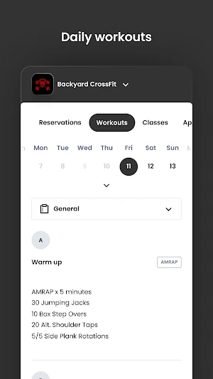 Backyard CrossFit Screenshot 3