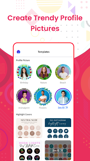 PFP & Grid Maker for Insta Screenshot 0