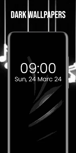 Dark Wallpaper Screenshot 2