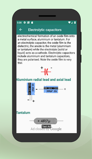 Electronic components & Circuit calculator Screenshot 1