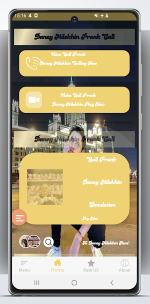 correspondence with Danya Milokhin – Call Prank Screenshot 0