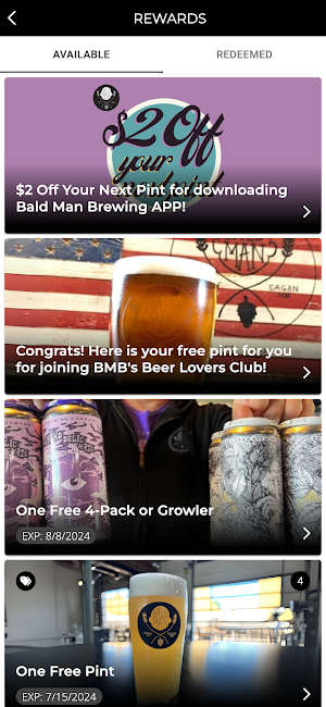 Bald Man Brewing Screenshot 2