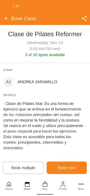 Pilates Functional Gym Screenshot 2