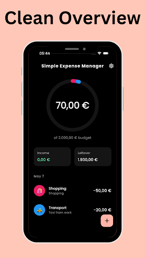 Money Manager: Expense Tracker Screenshot 1