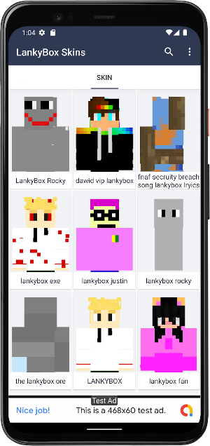 LankyBox Skins for Minecraft Screenshot 1