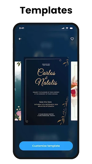 Invitation Card Maker Screenshot 0