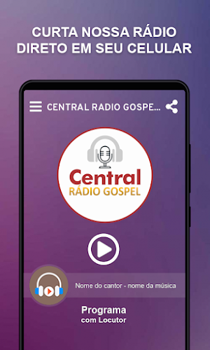Central Rádio Gospel Screenshot 1