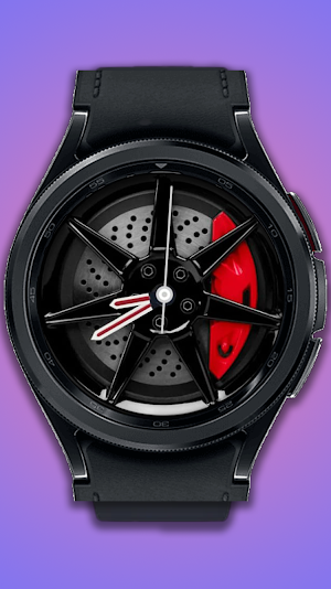Sport Star Rim Watch Face Screenshot 3