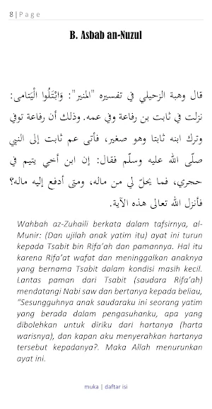 Tafsir Ahkam An-Nisa’ Harta Screenshot 3