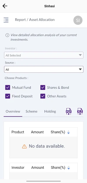 Sinhasi Wealth Screenshot 2