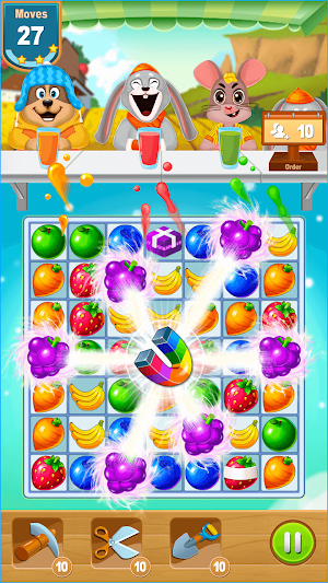 Fruit Juice Candy Crushing Jam Screenshot 0