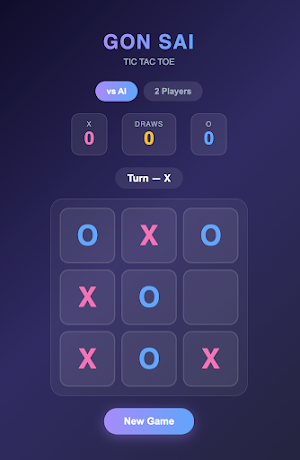 GON SAI Tic Tac Toe Screenshot 2
