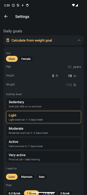 Counted: Calorie & Macro Track Screenshot 3