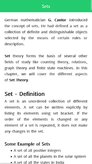 Discrete Mathematics Screenshot 2