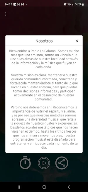 La Paloma Radio Screenshot 2