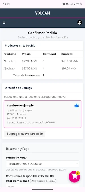 MiYolcan App Screenshot 1