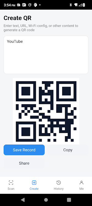 QR Tool Screenshot 1