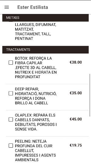 Ester Estilista Screenshot 1