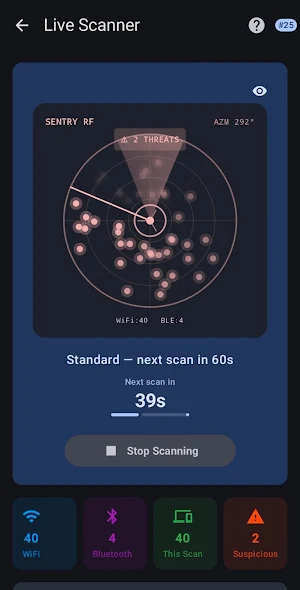 Anti-Spy RF Device Detector AI Screenshot 3