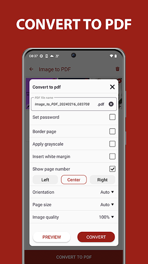 Image to PDF, JPG to PDF Screenshot 3