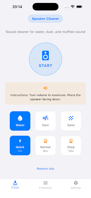Speaker Cleaner: Remove Water Screenshot 0