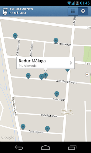 Parques Empresariales Málaga Screenshot 2